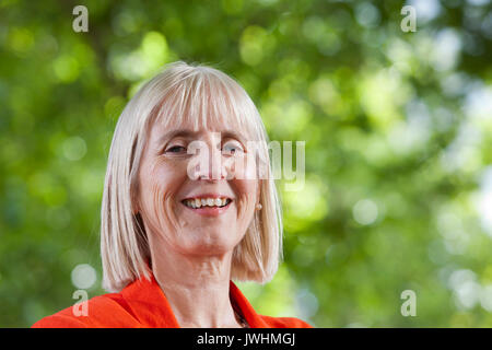 Edinburgh, Großbritannien. 13 Aug, 2017. Sheila Szatkowski, Historiker und Schriftsteller, beim Edinburgh International Book Festival erscheinen. Credit: GARY DOAK/Alamy leben Nachrichten Stockfoto