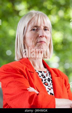 Edinburgh, Großbritannien. 13 Aug, 2017. Sheila Szatkowski, Historiker und Schriftsteller, beim Edinburgh International Book Festival erscheinen. Credit: GARY DOAK/Alamy leben Nachrichten Stockfoto