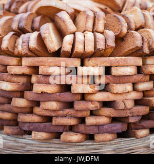 Indien Brot an den lokalen Markt. Stockfoto