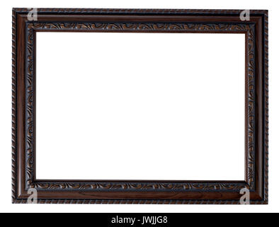 Lackiertes Holz Bilderrahmen Stockfoto