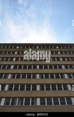 Belgrave House, Northampton. Ein Beispiel aus den 60er/70er Jahre brutalist Architecture. Stockfoto