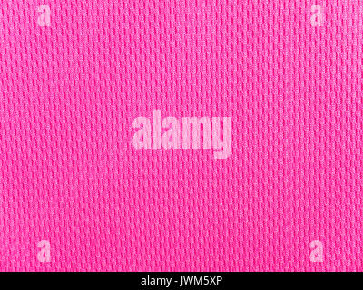 Pink Polyester Sportbekleidung Gestrick Textur Stockfoto
