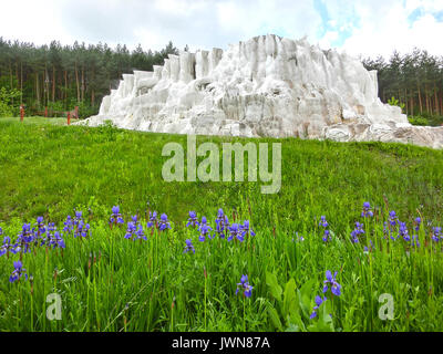 Egerszalok, Ungarn - Mai 05, 2017: Das Salz Hügel am Saliris Resort. Stockfoto