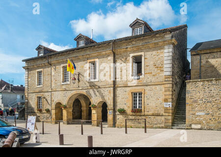 Ummauerte Stadt Navarrenx, Pyrénées-Atlantiques, Frankreich. Stockfoto