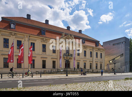 Jüdisches Museum, Berlin, Deutschland. Architekt: Daniel Libeskind. Stockfoto