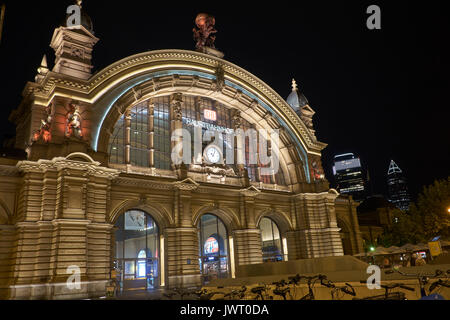 Frankfurt Hauptbahnhof, Frankfurt Hauptbahnhof. Stockfoto