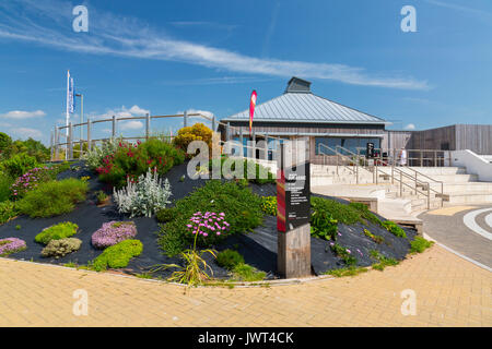 Die neue Seaton Jurassic Touristenattraktion von der Devon Wildlife Trust in Seaton, Devon, England, Großbritannien Stockfoto