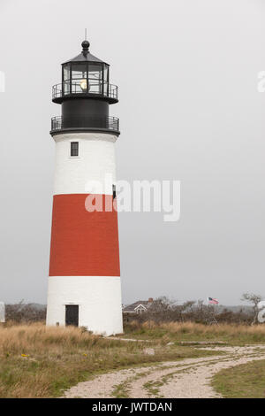 Sankaty Head Lighthouse, Nantucket Island, Massachusetts, USA Stockfoto