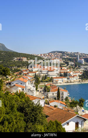 Neum, nur Adriatische Küstenstadt von Bosnien-herzegowina Stockfoto