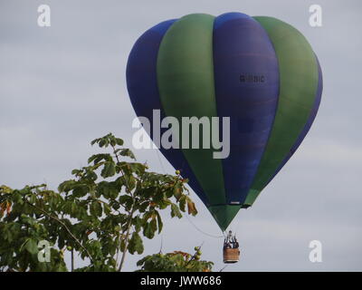 Bristol, UK. 13 Aug, 2017. Bristol International Balloon Fiesta, Bristol, UK Credit: NASTJA M/Alamy leben Nachrichten Stockfoto