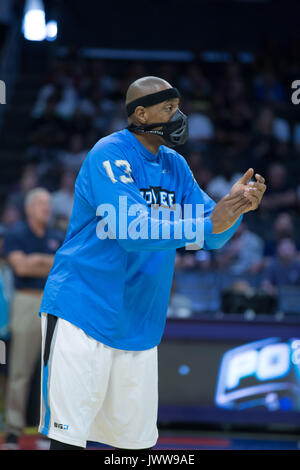 Atmosphäre während der BIG3 Game Week 8 Staples Center August 13,2017 Los Angeles, Kalifornien. Stockfoto