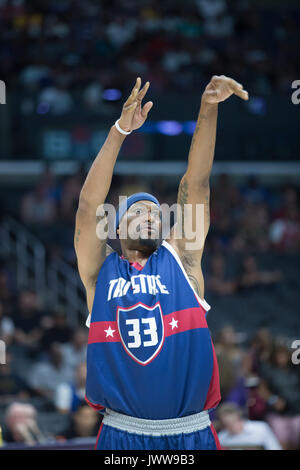 Atmosphäre während der BIG3 Game Week 8 Staples Center August 13,2017 Los Angeles, Kalifornien. Stockfoto