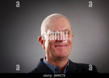 Edinburgh, Schottland 14. August. Tag 3 Edinburgh International Book Festival. Im Bild: Magnus Mills, englischer Schriftsteller und Short story writer. Credit: Pako Mera/Alamy leben Nachrichten Stockfoto