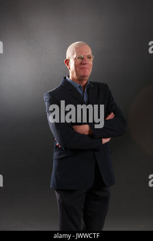 Edinburgh, Schottland 14. August. Tag 3 Edinburgh International Book Festival. Im Bild: Magnus Mills, englischer Schriftsteller und Short story writer. Credit: Pako Mera/Alamy leben Nachrichten Stockfoto