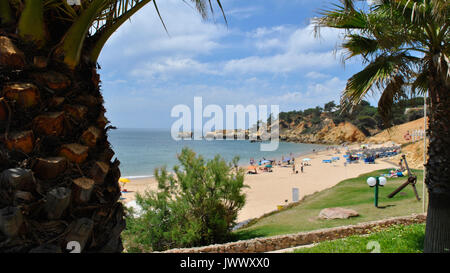 Praia Santa Eulália - Albufeira - Algarve - Portugal Stockfoto