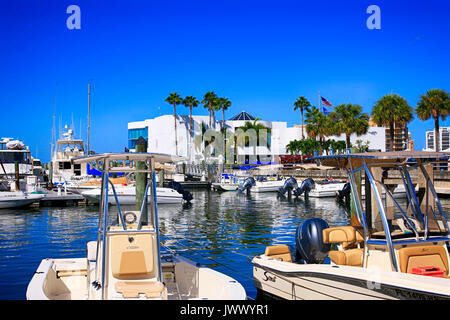 Marina Jack Restaurant im Marina Plaza in Sarasota, FL, USA Stockfoto