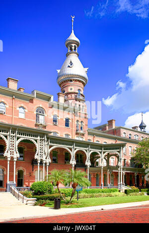 Das Henry B. Werk Museum und offiziellen Eingang an der Universität von Tampa Campus in Tampa, FL, USA Stockfoto