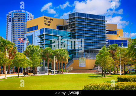 Tampa Bay Geschichte Zentrum am Flussufer in der Innenstadt von Tampa, FL, USA Stockfoto