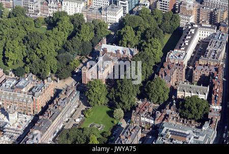 Luftaufnahme von Lincoln's Inn, London WC2A, Großbritannien Stockfoto