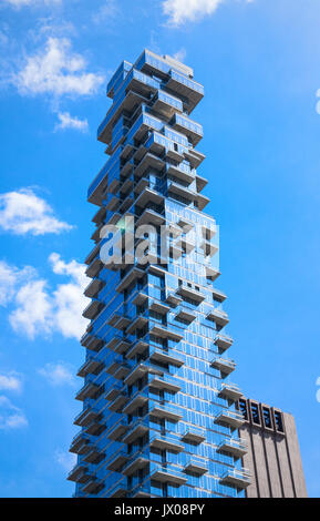 56 Leonard, ein modernes Hochhaus von Luxus Eigentumswohnungen in TriBeCa in New York City Stockfoto