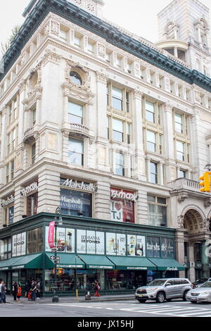 New York, USA - 27. September 2016: Die Siegel-Cooper Gebäude an der Sixth Avenue 616-632 im Flatiron District von Manhattan, New York City, in der Stockfoto