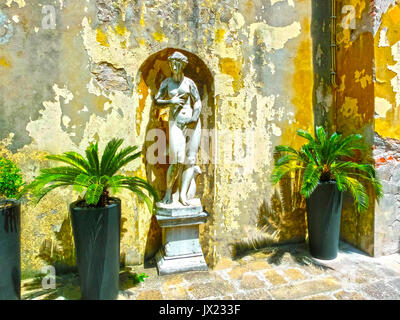 Die alten italienischen Terrasse in Venedig in Italien Stockfoto