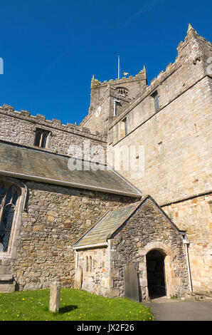 Cartmel Priory in Cumbria, England Stockfoto