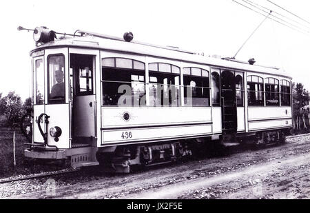 Straßenbahn Edison 436 Stockfoto
