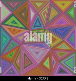 Bunte Dreieck Mosaik Hintergrunddesign Stock Vektor