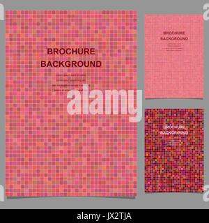 Abstract vector Broschüre template Design Stock Vektor