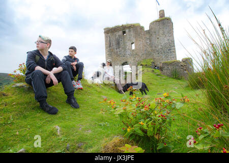 Tarbert Schloss Argyle, Schottland Stockfoto