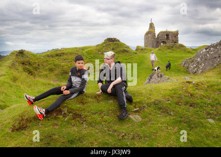 Tarbert Schloss Argyle, Schottland Stockfoto