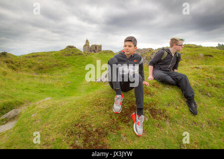 Tarbert Schloss Argyle, Schottland Stockfoto