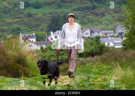 Tarbert Schloss Argyle, Schottland Stockfoto