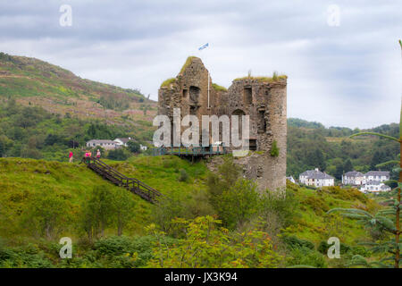 Tarbert Schloss Argyle, Schottland Stockfoto