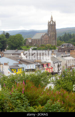 Tarbert Schloss Argyle, Schottland Stockfoto