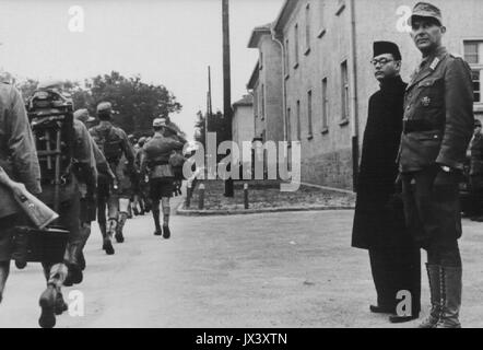 Subhas Chandra Bose in Deutschland (1) Stockfoto