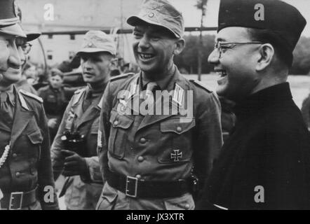 Subhas Chandra Bose in Deutschland (3) Stockfoto