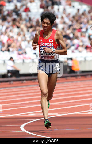 Ryo KANEKO von Japan in der Männer 5000 m T20 Finale auf der Welt Para Meisterschaften in London 2017 Stockfoto