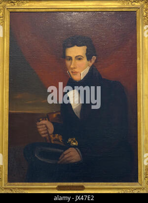 Major Samuel Hinman Braun (1804 1887) von Alpheus Chapin (1787 1870), 1828, Öl auf Leinwand Bennington Museum Bennington, VT 08855 DSC Stockfoto