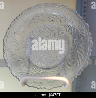 Gemüse, New England, 1830 1845, Glas Museum Bennington Bennington, VT 08886 DSC Stockfoto