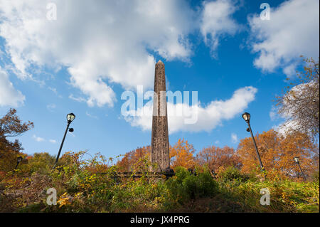 Obelisk im Central Park - New York Stockfoto