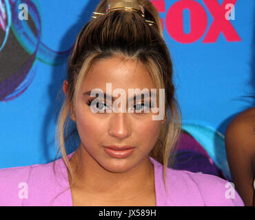 Los Angeles, CA, USA. 13 Aug, 2017. 13. August 2017 - Los Angeles, Kalifornien - Ally Brooke. Teen Choice Awards 2017 Ankünfte Am Galen Center in Los Angeles statt. Photo Credit: AdMedia Credit: AdMedia/ZUMA Draht/Alamy leben Nachrichten Stockfoto