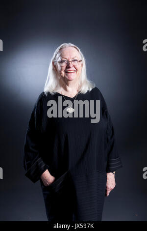 Edinburgh, Großbritannien. 14. August 2017. Gillian Clarke, ehemaliger nationaler Dichter von Wales, beim Edinburgh International Book Festival erscheinen. Gary Doak/Alamy leben Nachrichten Stockfoto