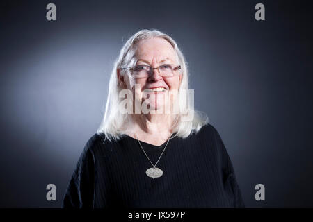 Edinburgh, Großbritannien. 14. August 2017. Gillian Clarke, ehemaliger nationaler Dichter von Wales, beim Edinburgh International Book Festival erscheinen. Gary Doak/Alamy leben Nachrichten Stockfoto