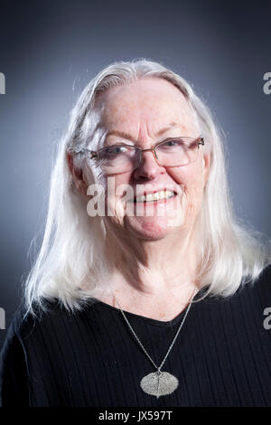 Edinburgh, Großbritannien. 14. August 2017. Gillian Clarke, ehemaliger nationaler Dichter von Wales, beim Edinburgh International Book Festival erscheinen. Gary Doak/Alamy leben Nachrichten Stockfoto