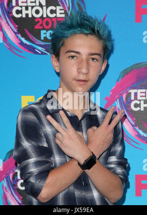 LOS ANGELES, Ca - 13. August: die Gäste, bei den Teen Choice Awards 2017 Galen Center am 13. August 2017 in Los Angeles, Kalifornien. Credit: Faye Sadou/MediaPunch Stockfoto