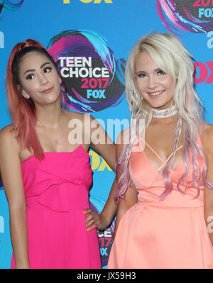 LOS ANGELES, Ca - 13. August: die Gäste, bei den Teen Choice Awards 2017 Galen Center am 13. August 2017 in Los Angeles, Kalifornien. Credit: Faye Sadou/MediaPunch Stockfoto