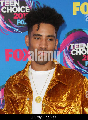 August 2017 – Los Angeles, CA, USA – 13. August 2017 – Los Angeles, Kalifornien – KYLE. Die Teen Choice Awards 2017 werden im Galen Center in Los Angeles abgehalten. Foto: AdMedia Stockfoto