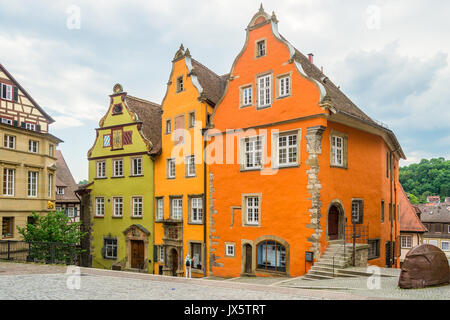 Stadtbild von Schwäbisch Hall, Deutschland Stockfoto